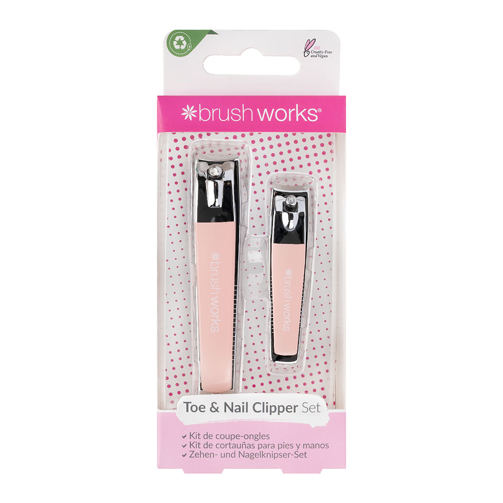 Brushworks - Toe & Nail Clipper Set