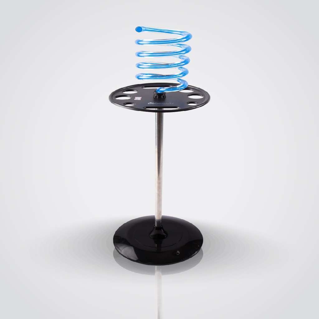 Be Beauty - Hair Dryer Stand  - Scroll - Color# Blue