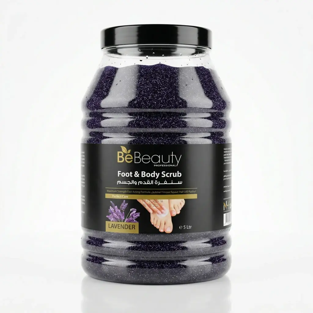 Be Beauty - Foot Scrub - Lavender -5L