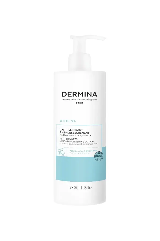 Dermina – Atolina Anti Drynes Lipid Replenishing Lotion - 400ml