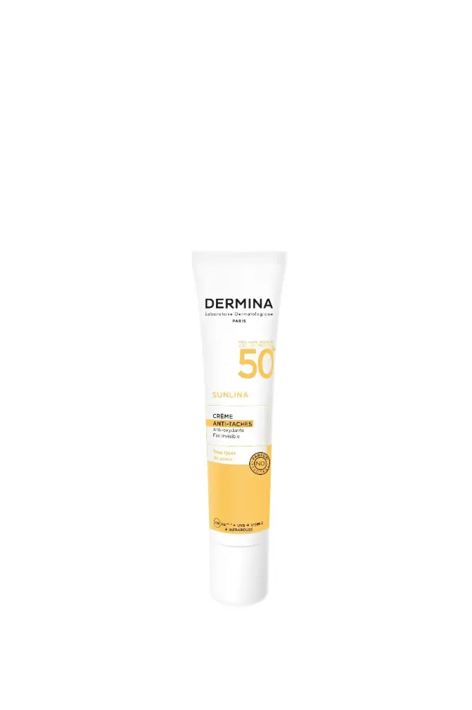 ديرمينا – كريم Sunlina مضاد للبقع الداكنة SPF 50 - 40 مل