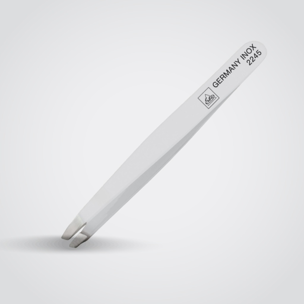 Erbe Solingen - Tweezers - Color# White Size 9.5cm - Model# 92245 