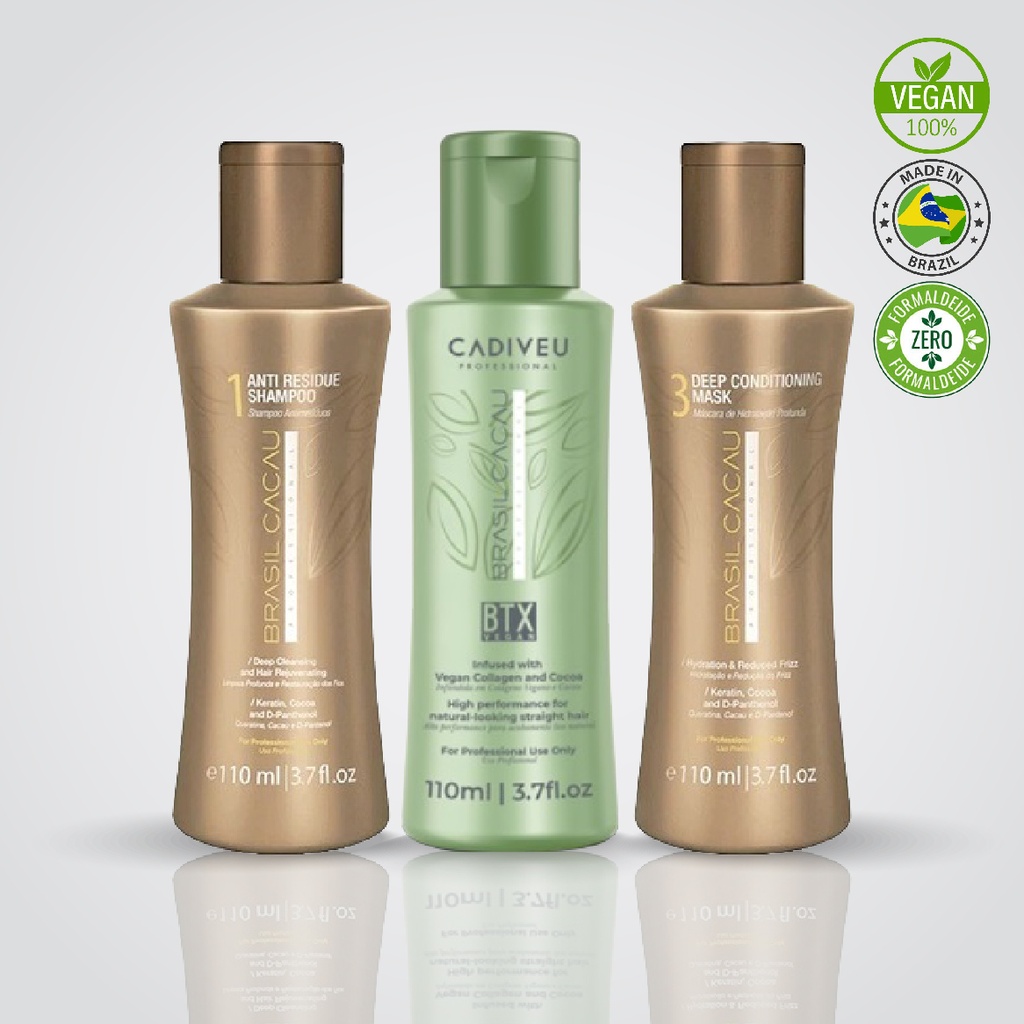 Cadiveu-B Cacau(BXT)Perfect Smoothing Hair-Box (3in1)-110ml