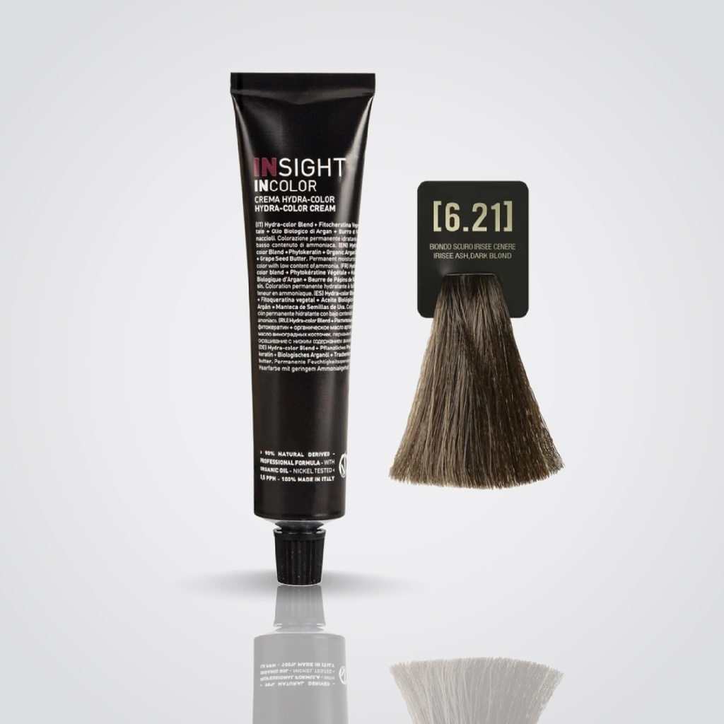 Insight - Incolor# 6.21 - Irisee Ash Dark Blond - 100ml