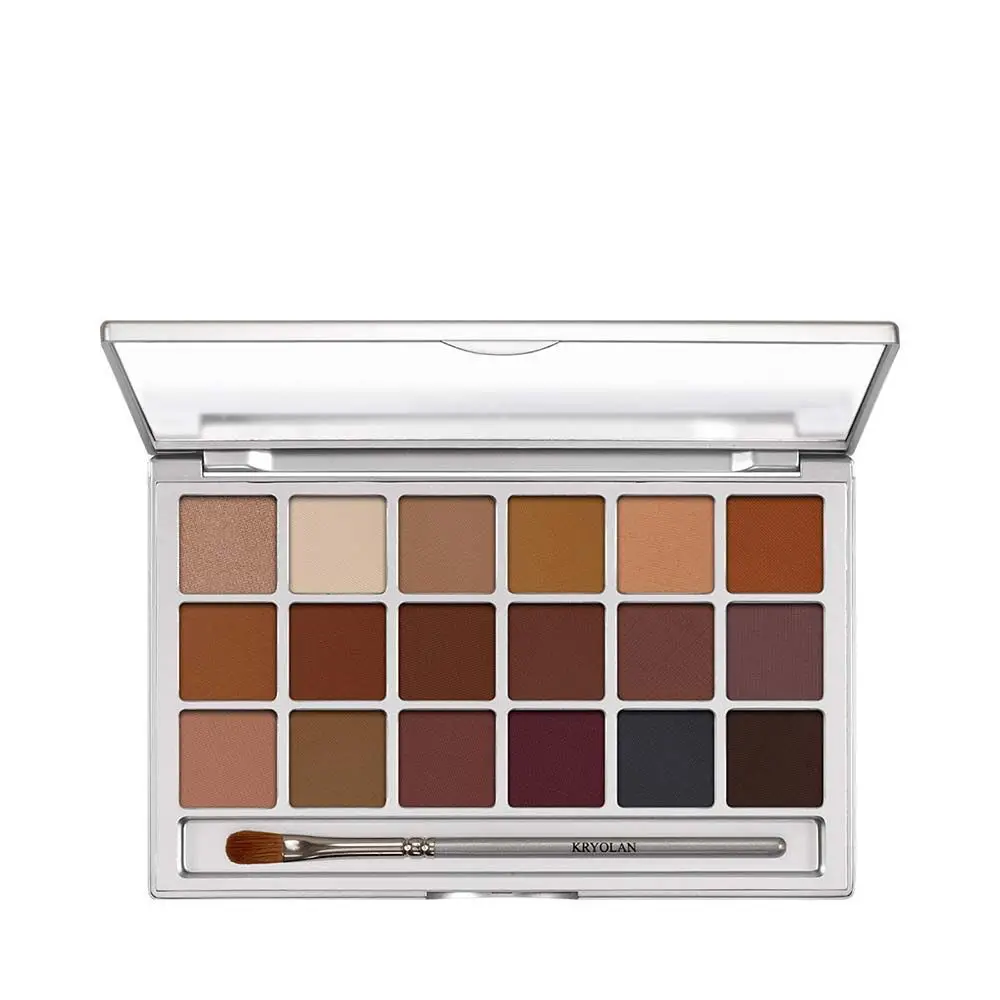 Kryolan - Eyeshadow Palette Variety - 18 Color - 05318-V5