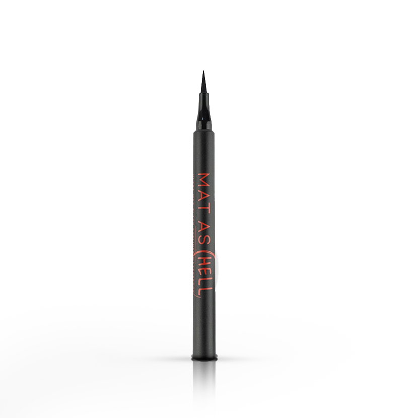 LAYLA - Eyeliner - Mat As Hell - Ultra Mat - Waterproof - Black