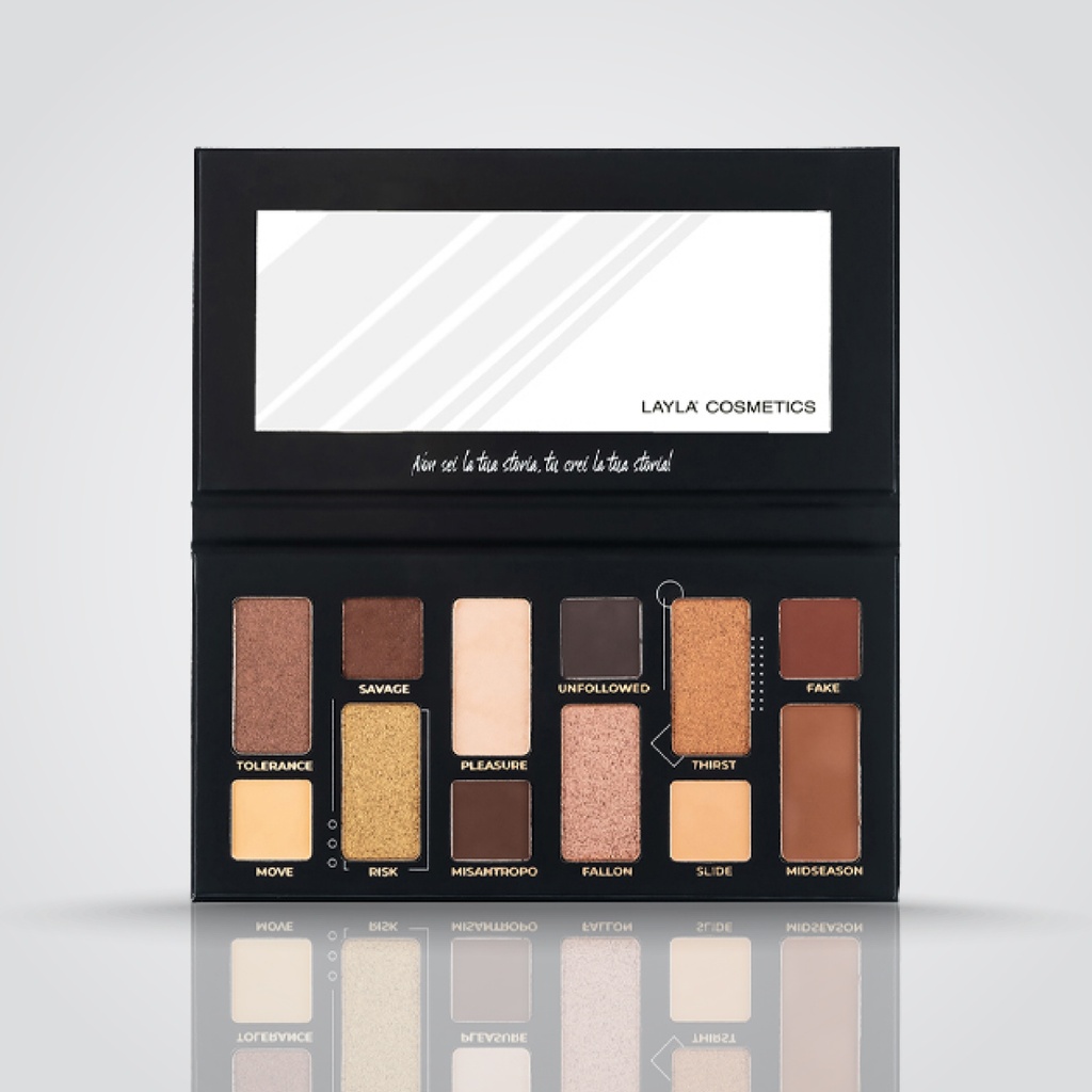 LAYLA - Palette (Eyeshadows X 2 Versions) - Redemption
