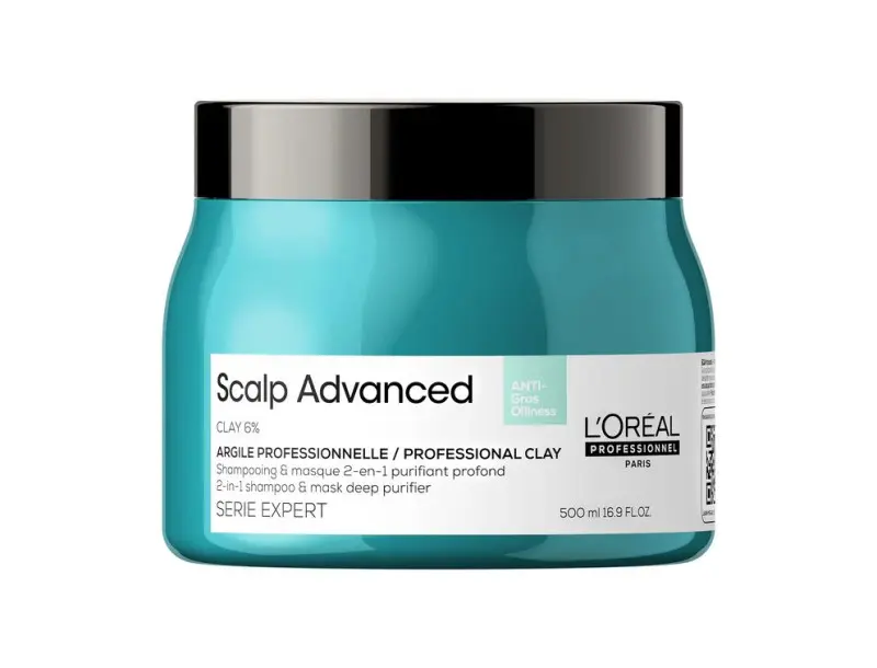 Loreal - Scalp Advanced Anti Oiliness Mask - 500Ml 