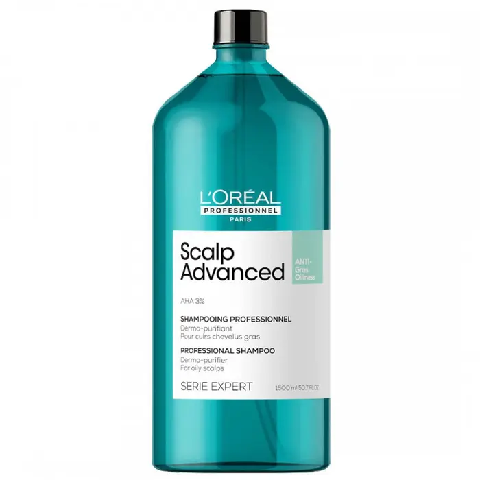Loreal - Scalp Advanced Anti-Oiliness Shampoo - 1500ml