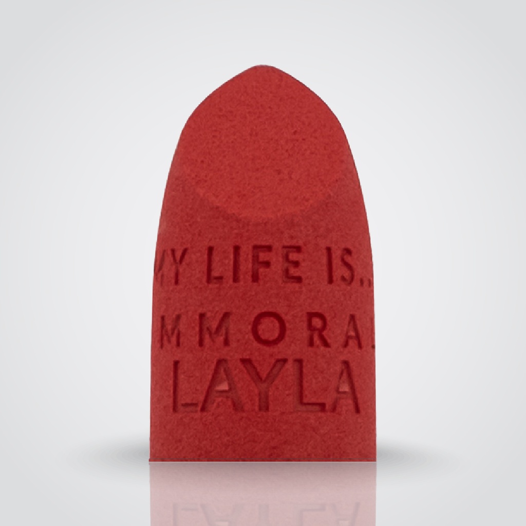 Layla - Immoral - Mat Lipstick - Carnal Red - N.11 