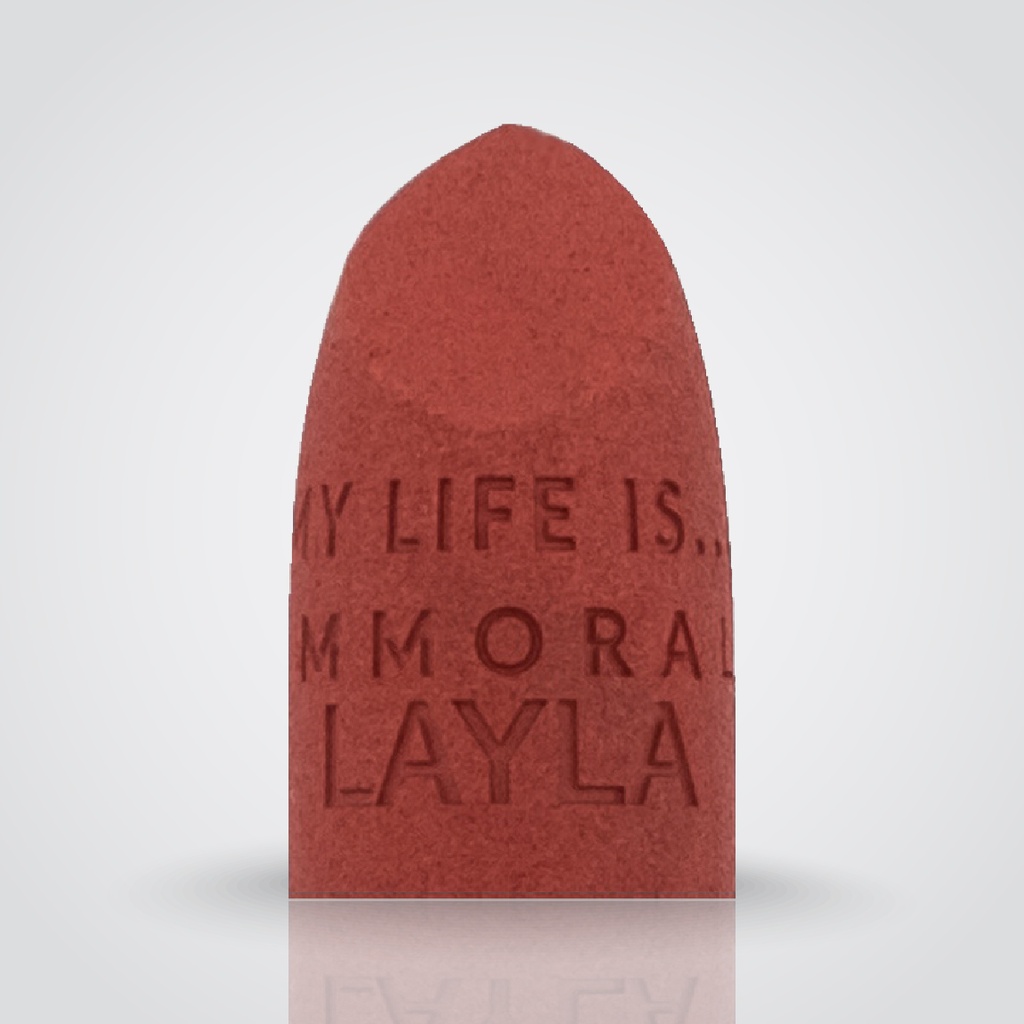Layla - Immoral - Mat Lipstick - Made In Milan - N.6