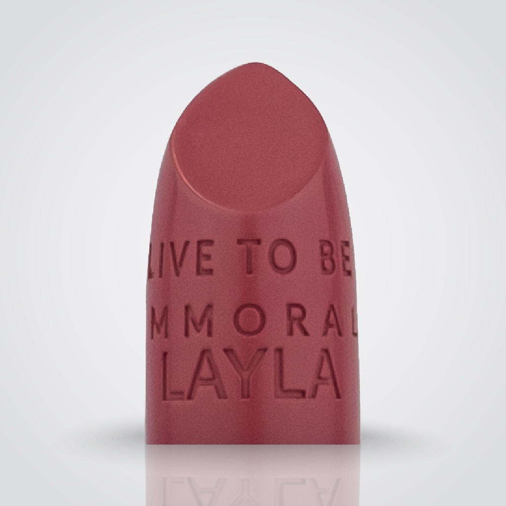 Layla - Immoral - Shine Lipstick - Phi Beach - N.6