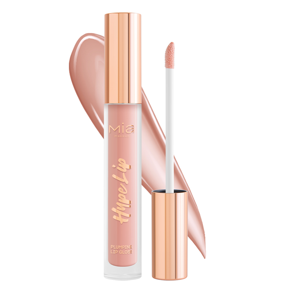 Mia - Hype Lip Plumping Lip Gloss 03 Nude Belly