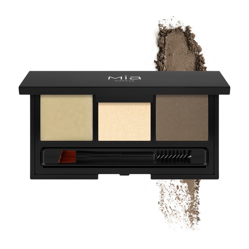 Mia - Set & Define Eyebrow Palette Taupe