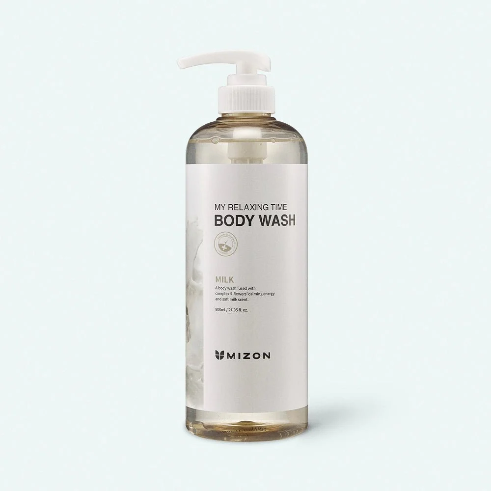 Mizon - غسول الجسم Milk 800 ml