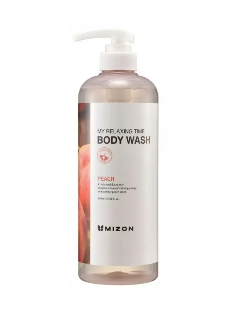 Mizon - Body Wash Peach 800 Ml