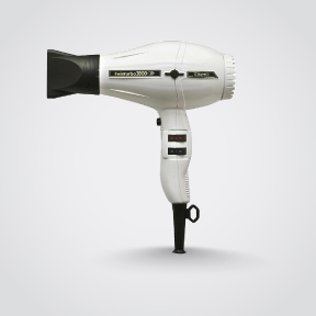 Parlux - Hair Dryer - Twinturbo - Made In Italy - Ionic & Ceramic - Model# 3900 - Silver