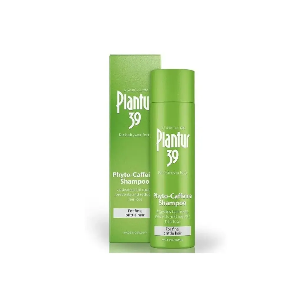 Plantur 39 - شامبو نباتي-كافيين للشعر المصبوغ والمتوتر - 250 مل