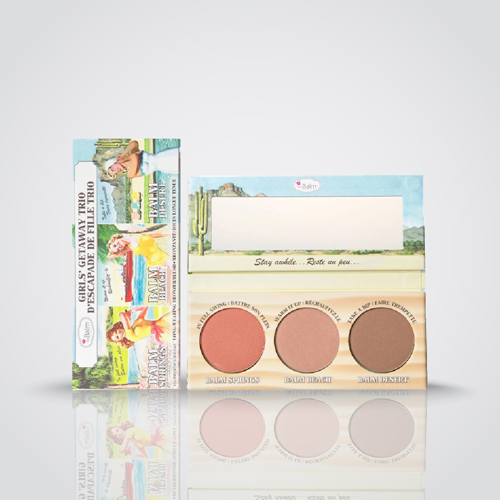 The Balm - The Manizer Girls' Getaway Trio Palette