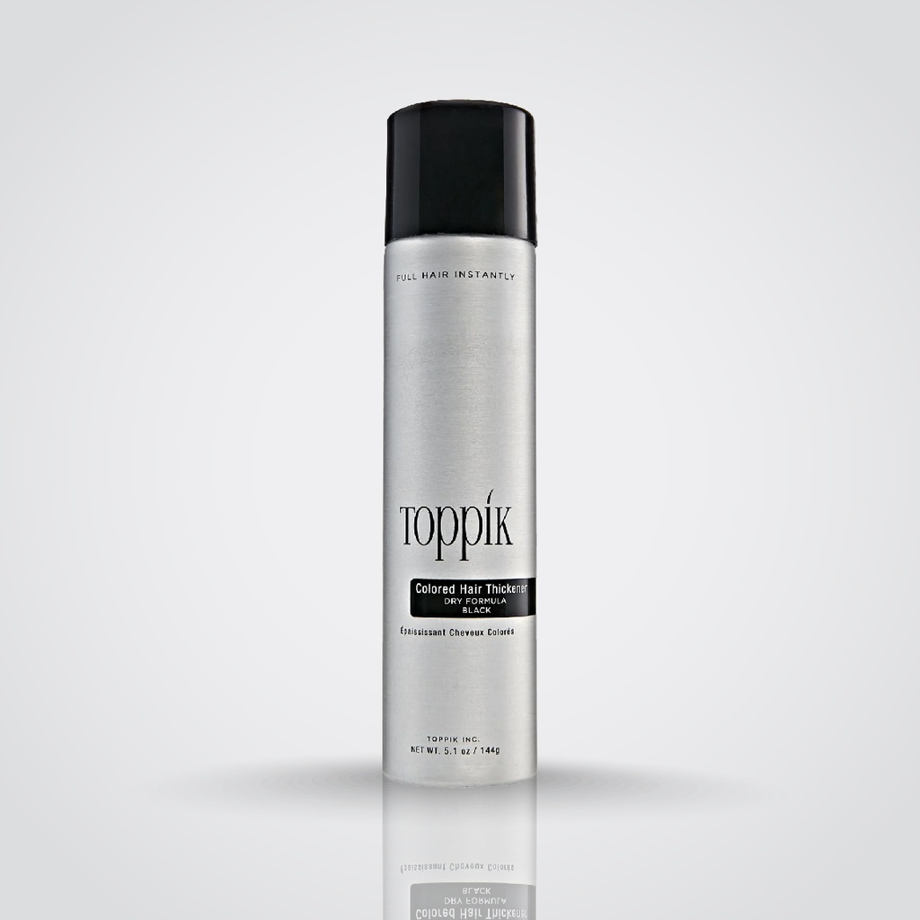Toppik - Colored Hair Thickener - Color# Black - 144gm 