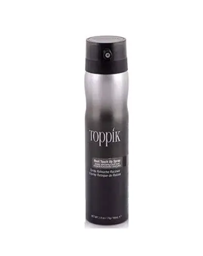 Toppik - Root Coverage Spray And Gray Hair Dye - Color# Dark Brown - 98ml 