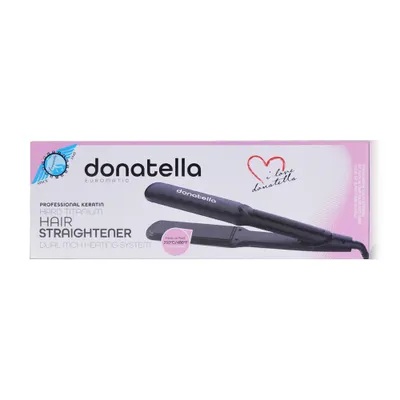 [11700030] Nuova Donatella - STRAIGHTNR WIDE PLATE MATTE BLACK MK-136