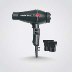 Parlux - Hair Dryer - Twinturbo - Made In Italy - Model# 3200 - Black