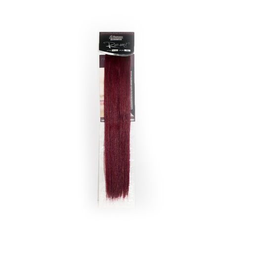 Remi - Hair Extension STW Length 22 Inch - Color# 33 V - Light Red (Cyclamen)