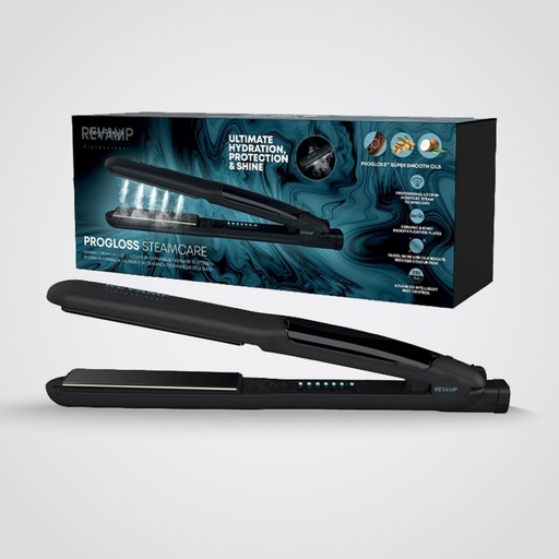 [ST-1600-GB] Revamp - Progloss Steam Care Straightener