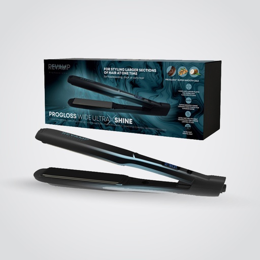 [ST-2000-GB] Revamp-Progloss Wide Ultra X Shine-Straightener
