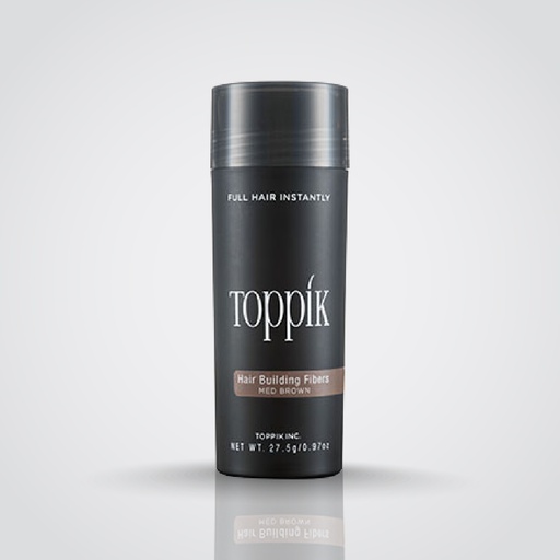 Toppik - Hair Building Natural Keratin Fibers - Color# Medium Brown - 12g 