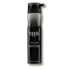 Toppik - Root Coverage Spray And Gray Hair Dye - Color# Black - 98ml 