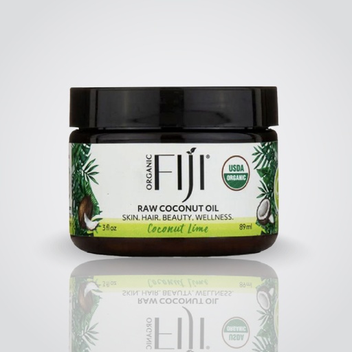 Fiji Organic - Certified Organic Raw Coconut Oil -Coconut Lime - 98 ML