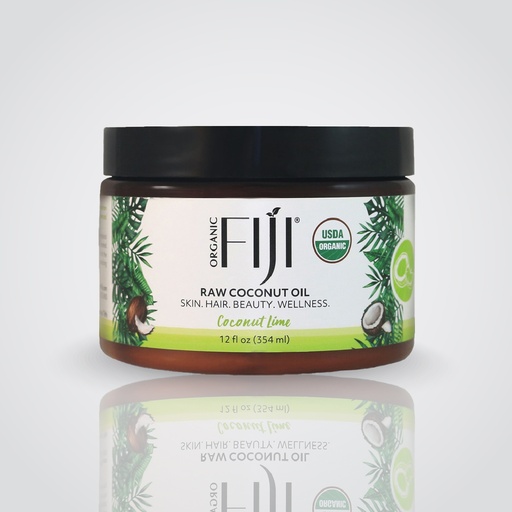 Fiji Organic - Certified Organic Raw Coconut Oil -Fragrance Free - 354 ML