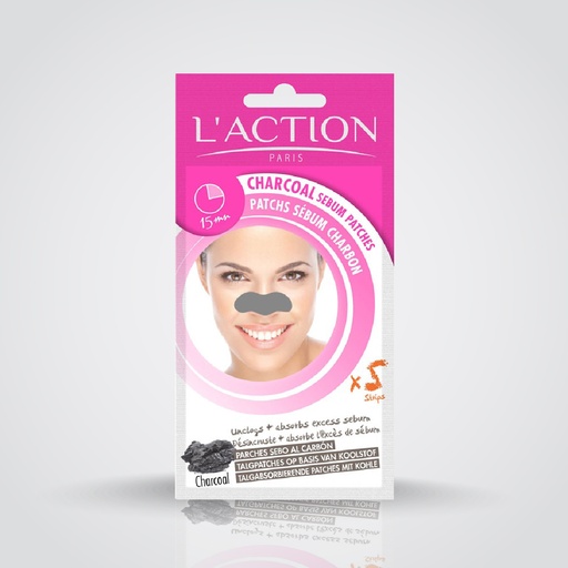 Laction Paris - Charcoal Sebum Strips -3g