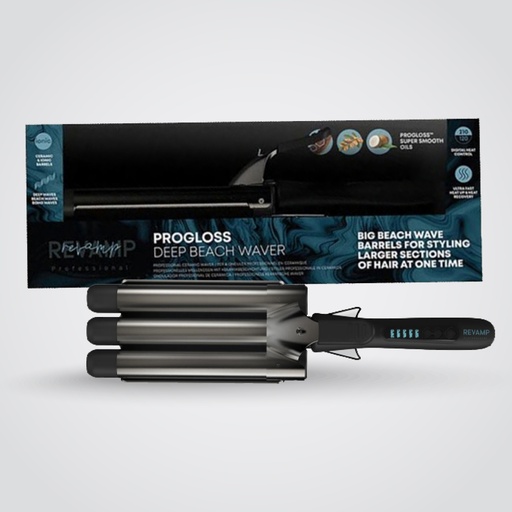 [WV-2000-GB] Revamp - Progloss Deep beach Waver