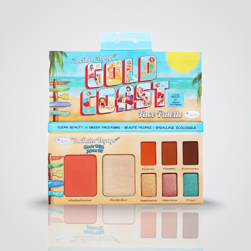 The Balm - Voyage GOLD COAST Face Palette