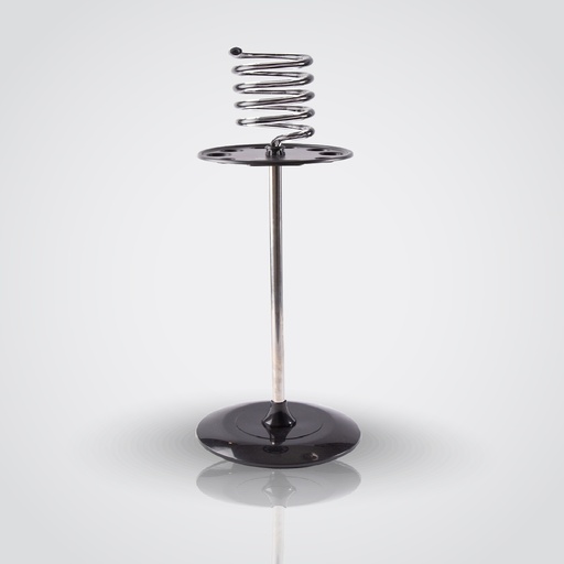 Be Beauty - Hair Dryer Stand  - Scroll - Color# Black