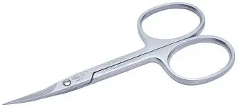 YES Solingen-Cuticle Scissors Sharp Curved 9cm # 95087