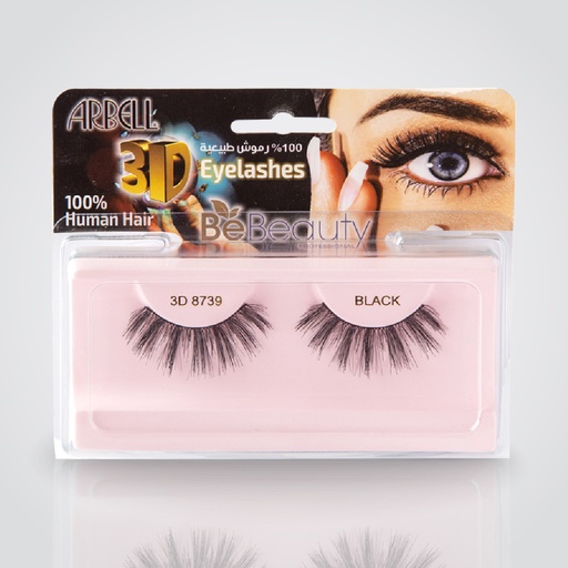 ARBEL - 3D Eyelashes 8739 - BLACK