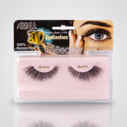 ARBEL - 3D Eyelashes 8743 - BLACK