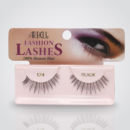 [074764624109] ARBEL - Eyelashes - 124 - BLACK
