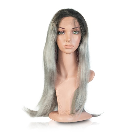 Al Nasaem - Wig - 6468A - 100% Human - (PAMELA)# T1B/ Silver