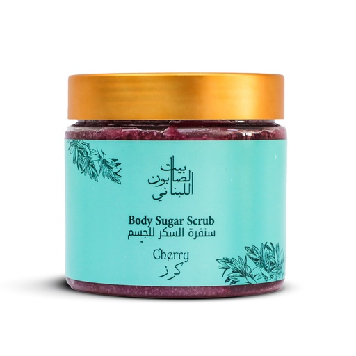 Beit Al Saboun - Body Sugar Scrub Cherry - 500g