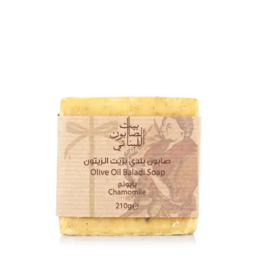 بيت السبون - زيت الزيتون، صابون بلدي، البابونج - 210 جرام