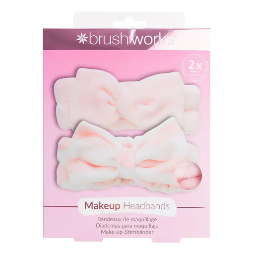 Brushworks - Makeup Headbands - 2 Pack