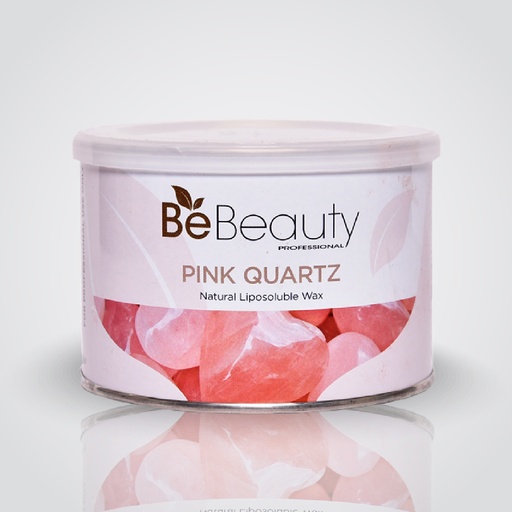 Be Beauty - (Pink Qrz) - Natural Hot Wax Jar - 400ml