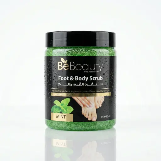 [5280270002811] Be Beauty - Foot Scrub - Mint - 1L