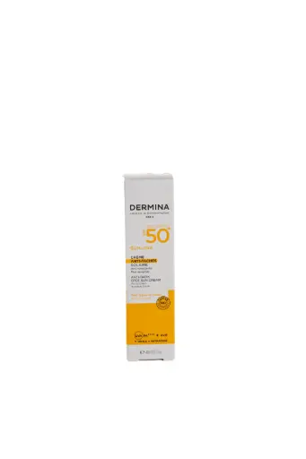 ديرمينا – Sunlina Unifying Mineral كريم شمس SPF 50 - 40 مل
