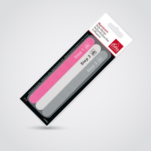 [91925] Erbe Solingen - Polishing Nail File - Size 14cm - 3pc - Model# 91925 